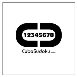 CUBESUDOKU.COM 12345678 logo