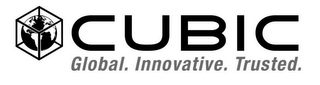 CUBIC GLOBAL. INNOVATIVE. TRUSTED. logo