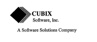 CUBIX SOFTWARE, INC.  A SOFTWARE SOLUTIONS COMPANY logo