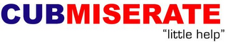 CUBMISERATE "LITTLE HELP" logo