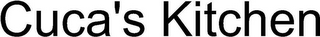 CUCA'S KITCHEN logo