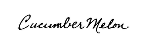CUCUMBER MELON logo