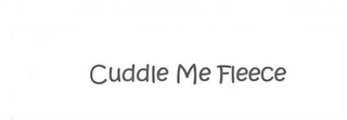 CUDDLE ME FLEECE logo