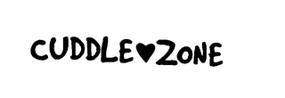CUDDLE ZONE logo