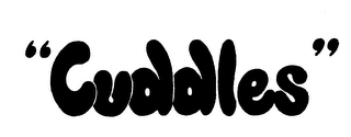 "CUDDLES" logo