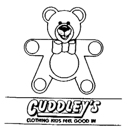 CUDDLEY'S CLOTHING KIDS FEEL GOOD IN logo