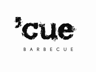'CUE BARBECUE logo
