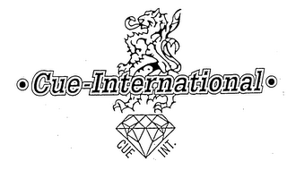 CUE-INTERNATIONAL CUE INT. logo