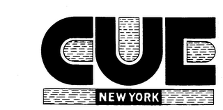 CUE NEW YORK logo