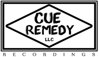CUE REMEDY RECORDINGS LLC logo