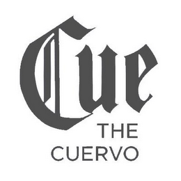CUE THE CUERVO logo