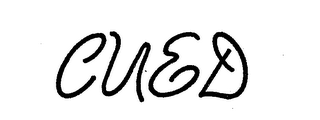 CUED logo