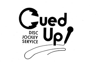 CUED UP DISC JOCKEY SERVICE logo