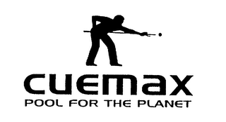 CUEMAX POOL FOR THE PLANET logo
