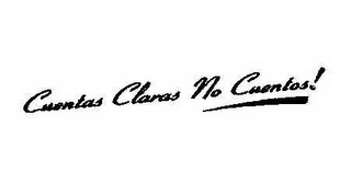 CUENTAS CLARAS NO CUENTOS! logo