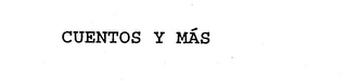 CUENTOS Y MAS logo
