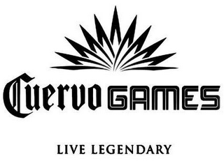 CUERVO GAMES LIVE LEGENDARY logo