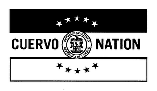 CUERVO NATION REPUBLIC OF CUERVO REPUBLICA DE CUERVO logo