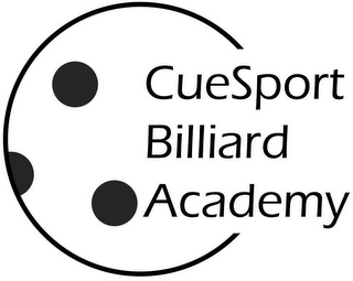 CUESPORT BILLIARD ACADEMY logo
