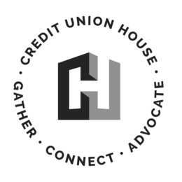 CUH • CREDIT UNION HOUSE • GATHER • CONNECT • ADVOCATE logo