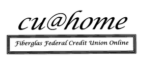 CU@HOME FIBERGLAS FEDERAL CREDIT UNION ONLINE logo