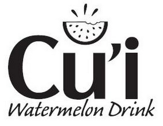 CU'I WATERMELON DRINK logo