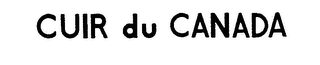 CUIR DU CANADA logo