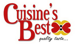 CUISINE'S BEST QUALITY TASTE logo