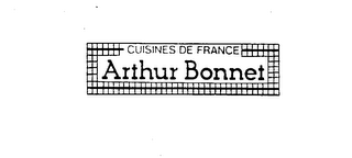 CUISINES DE FRANCE ARTHUR BONNET logo