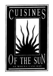 CUISINES OF THE SUN AT MAUNA LANI BAY logo