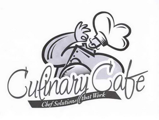 CULINARY CAFE CHEF SOLUTIONS THAT WORK logo