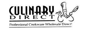 CULINARY DIRECT PROFESSIONAL COOKWARE WHOLESALE DIRECT! logo
