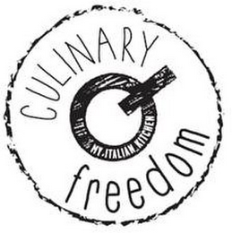 CULINARY FREEDOM MY ITALIAN KITCHEN logo