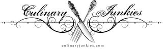 CULINARY JUNKIES CULINARY JUNKIES.COM logo