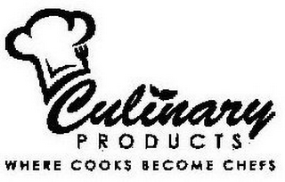 CULINARY PRODUCTS WHERE COOKS BECOME CHEFS logo