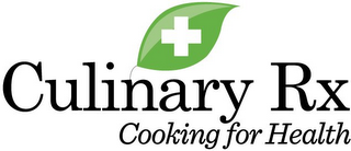 CULINARY RX COOKING FOR HEALTH logo