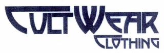 CULT WEAR CLOTHING CUZ WE CAN logo