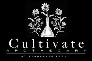CULTIVATE APOTHECARY AT STONEGATE FARM logo