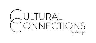 CULTURAL CONNECTIONS BY DESIGN logo