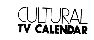 CULTURAL TV CALENDAR logo