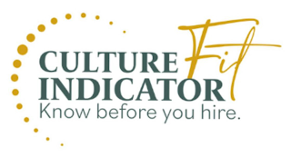 CULTURE FIT INDICATOR KNOW BEFORE YOU HIRE. logo