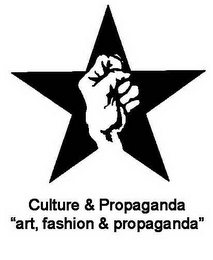 CULTURE & PROPAGANDA "ART, FASHION & PROPAGANDA" logo