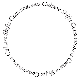 CULTURE SHIFTS CONSCIOUSNESS CULTURE SHIFTS CONSCIOUSNESS CULTURE SHIFTS CONSCIOUSNESS logo