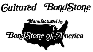CULTURED BONDSTONE MANUFACTURED BY BONDSTONE OF AMERICA logo