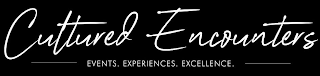 CULTURED ENCOUNTERS EVENTS. EXPERIENCES. EXCELLENCE. logo