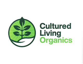 CULTURED LIVING ORGANICS logo