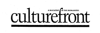 CULTUREFRONT A MAGAZINE OF THE HUMANITIES logo