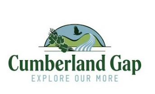 CUMBERLAND GAP EXPLORE OUR MORE logo