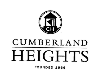 CUMBERLAND HEIGHTS FOUNDED 1966 logo