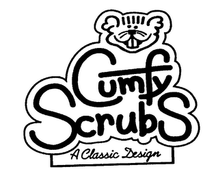 CUMFY SCRUBS A CLASSIC DESIGN logo